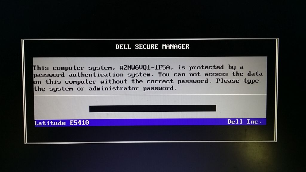 Desbloqueio de BIOS Dell Sufixos 8FC8, 595B, D35B, 2A7B, 1D3B, 1F66, 6FF1, 1F5A, BF97, E7A8