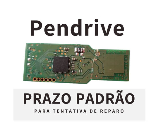 Taxa de Tentativa de Recuperação de Dados em Pendrive