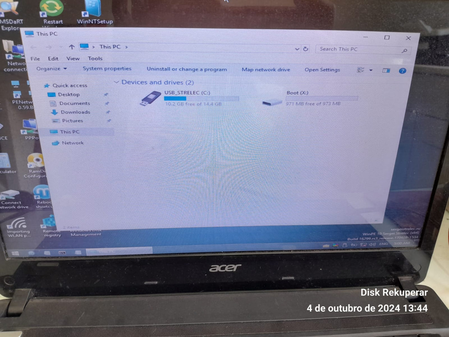 Notebook Acer Aspire E1-471-6613 (Doação)