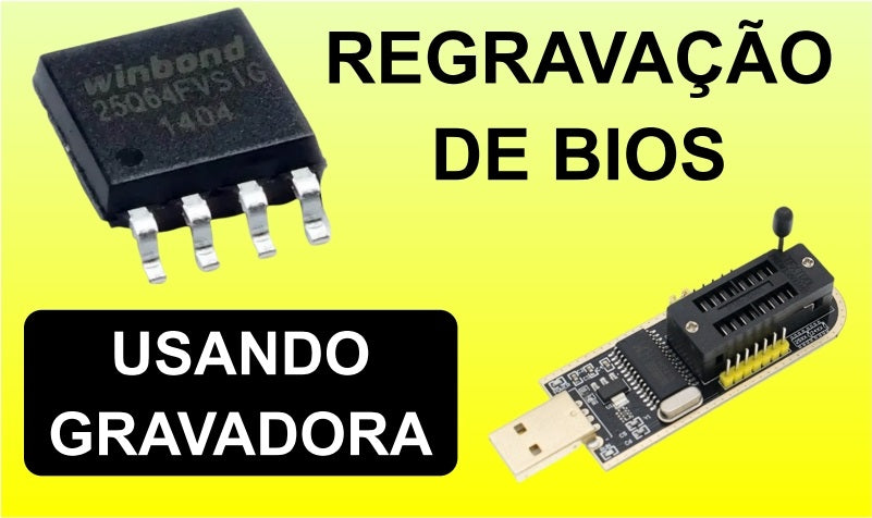 Curso de Regravação de Bios da Disk Rekuperar